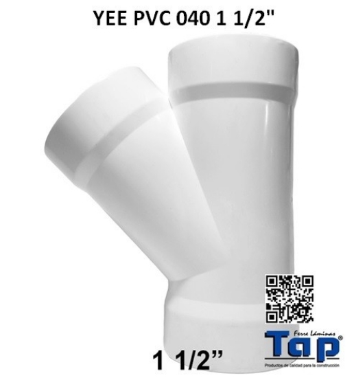 Imagen de YEE PVC 040 1 1/2"