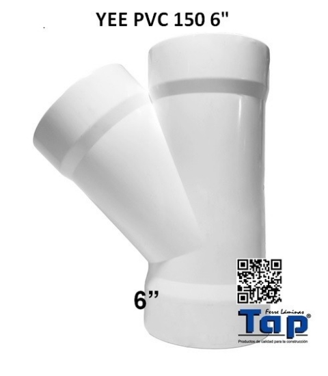 Imagen de YEE PVC 150 6"