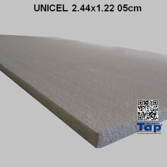 Imagen de UNICEL 2.44x1.22 05cm
