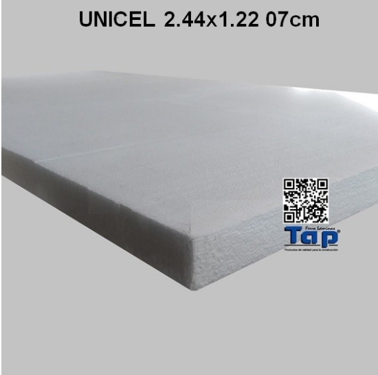 Imagen de UNICEL 2.44x1.22 07cm