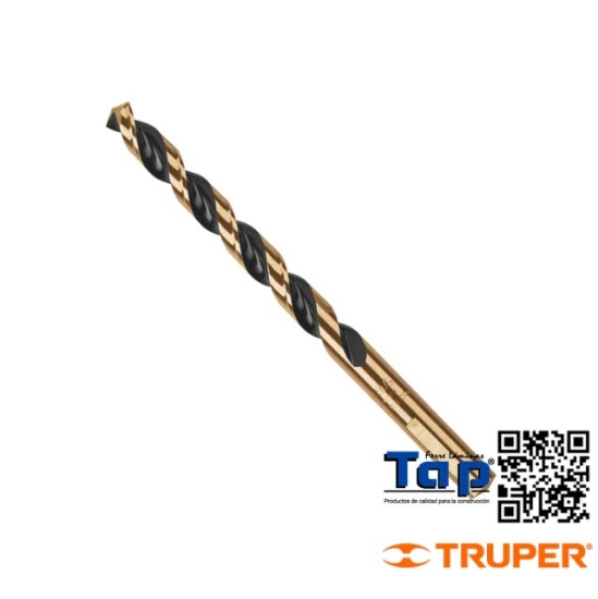 Imagen de BROCA HSS 008 5/16" TRUGOLD P METAL TRUPER EXPERT