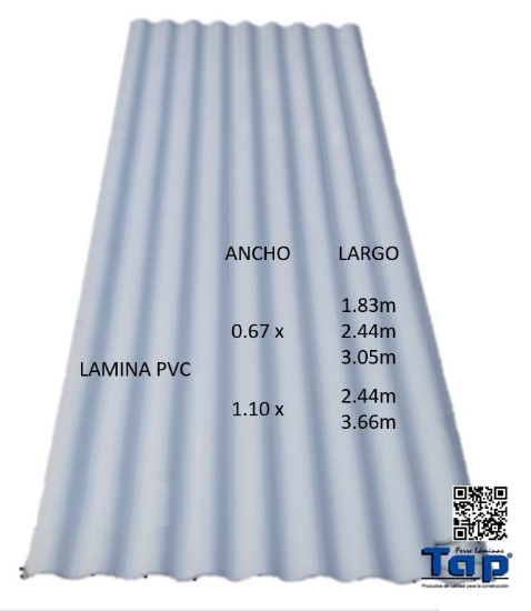 Imagen de LAM PVC MEDIDAS