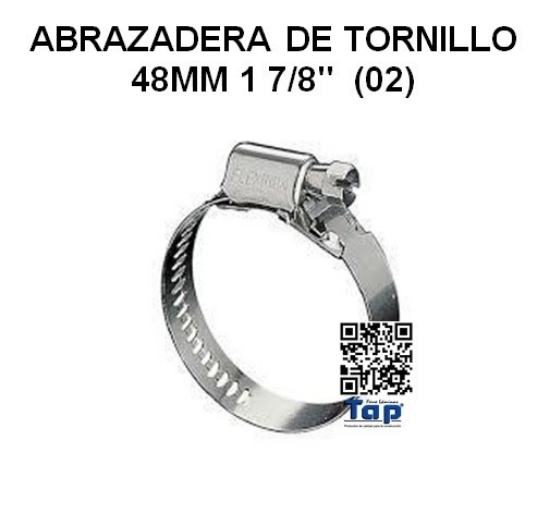 Imagen de ABRAZADERA DE TORNILLO 48MM 1 7/8"  (02)