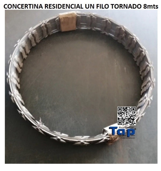 Imagen de CONCERTINA MILITAR DOB FILO 8mts