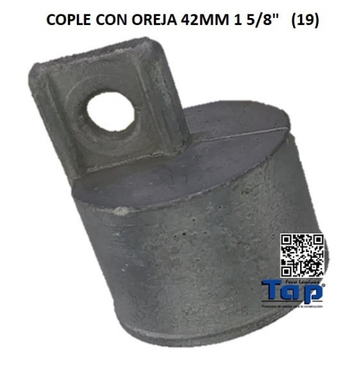 Imagen de COPLE CON OREJA 42MM 1 5/8"                 (19)
