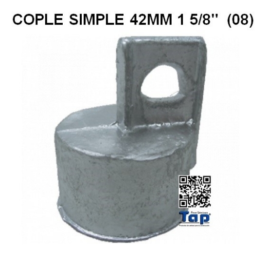 Imagen de COPLE SIMPLE 42MM 1 5/8"                        (08)
