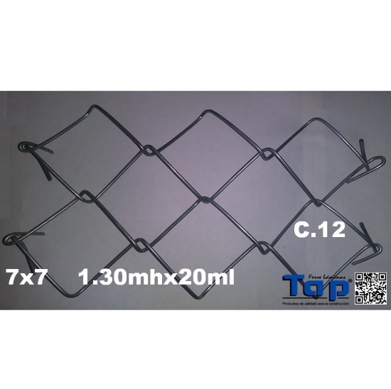Imagen de MALLA CICL R C.12 AB 7x7 1.30mhx20ml