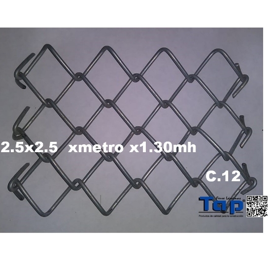 Imagen de MALLA CICLxmetro C12 AB 2.5x2.5 1.30mh