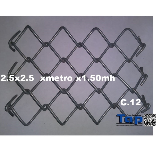 Imagen de MALLA CICLxmetro C12 AB 2.5x2.5 1.50mh