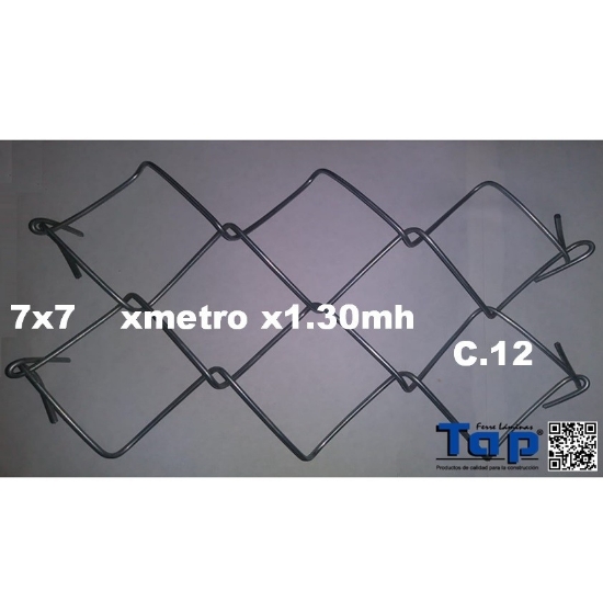 Imagen de MALLA CICLxmetro C12 AB 7x7 1.30mh