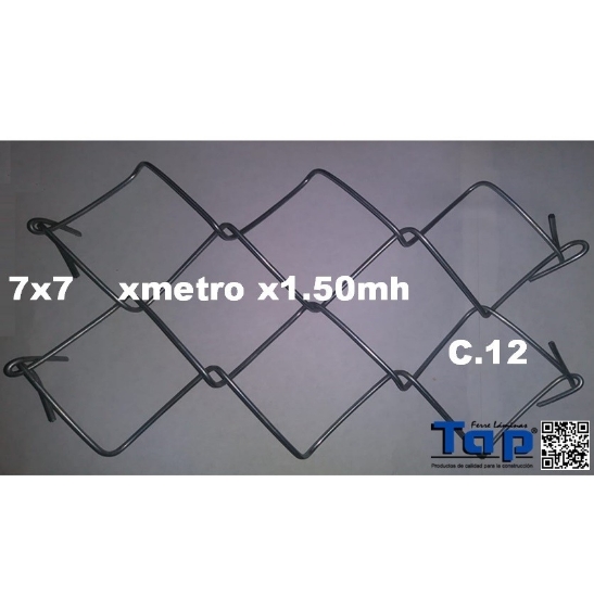 Imagen de MALLA CICLxmetro C12 AB 7x7 1.50mh