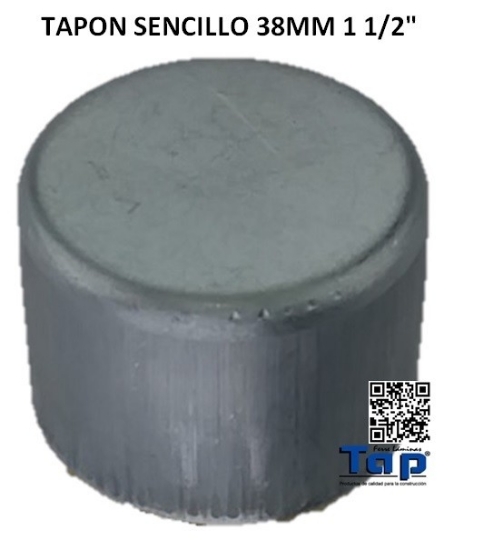 Imagen de TAPON SENCILLO 38MM 1 1/2"