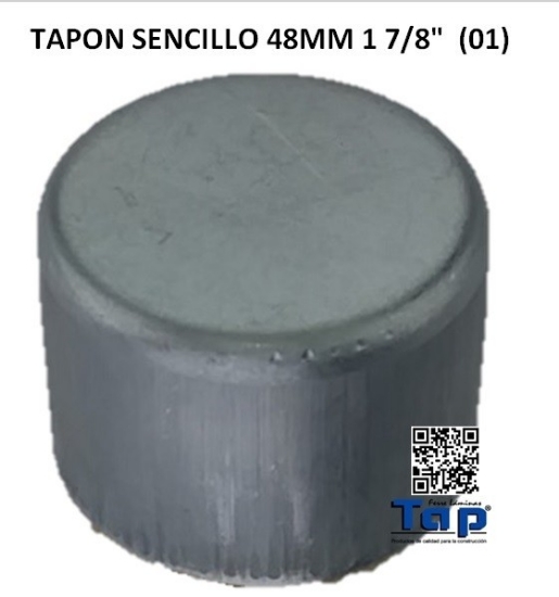 Imagen de TAPON SENCILLO 48MM 1 7/8"                   (01)