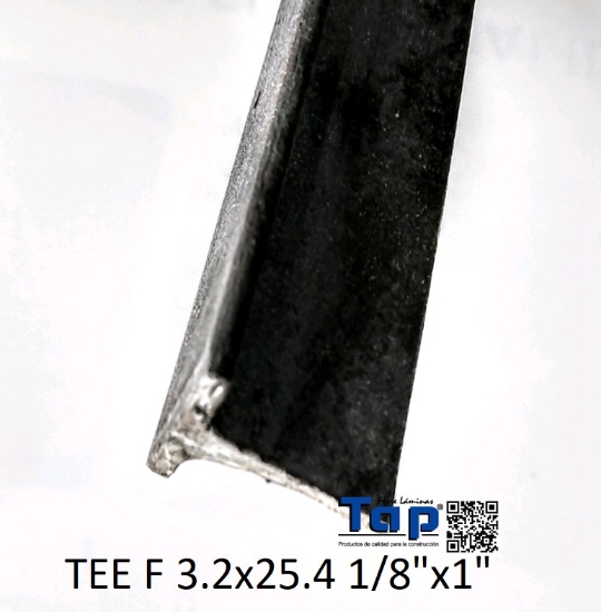 Imagen de TEE F 3.2x25.4 1/8"x1"