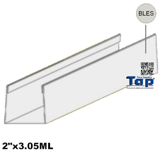 Imagen de CANAL DE ARRASTRE TECNOPOL 0501        2" 3.05ML