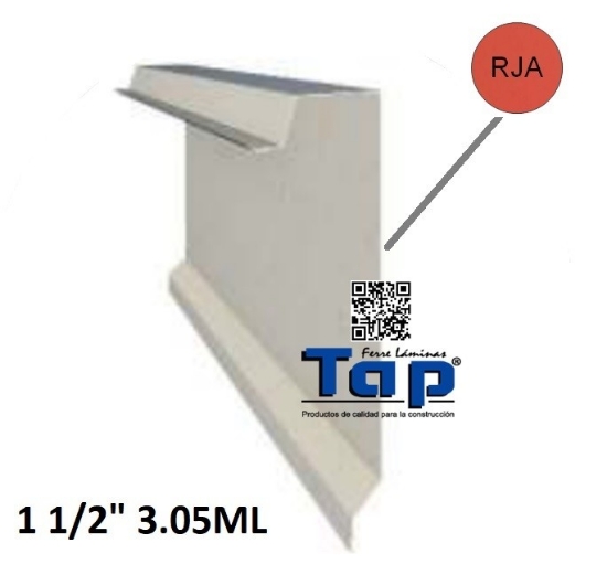 Imagen de GOTERO LATERAL TECNOPOL 0381 1 1/2" 3.05 ROJO JANITZIO