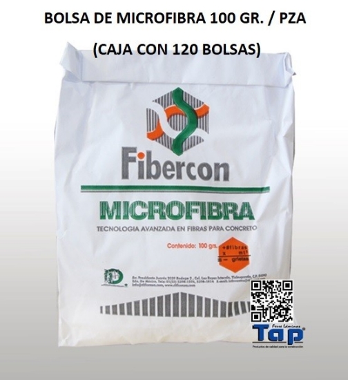 Imagen de BOLSA DE MICROFIBRA 100 GR. / PZA (CAJA CON 120 BOLSAS)