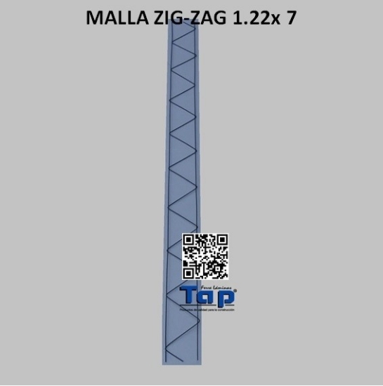 Imagen de MALLA ZIG-ZAG 1.22X 7