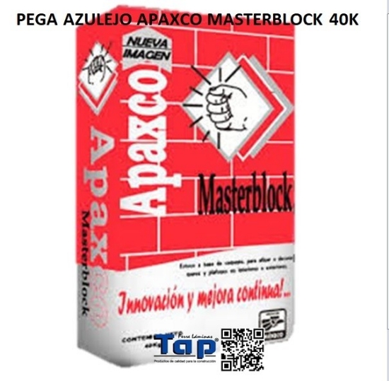 Imagen de PEGA AZULEJO APAXCO MASTERBLOCK 40K