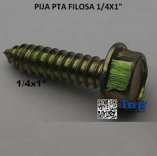 Imagen de PIJA PTA FILOSA 1/4X1"