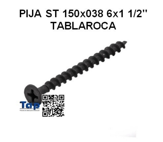 Imagen de PIJA ST 150x038 6x1 1/2" TABLAROCA