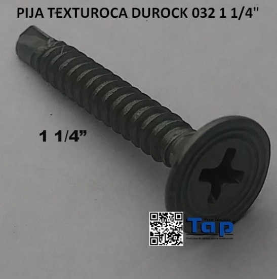 Imagen de PIJA TEXTUROCA DUROCK 032 1 1/4"