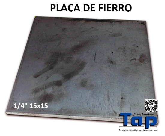 Imagen de PLACA FE 006 1/4" 15x15