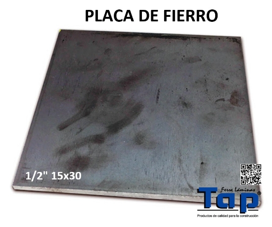 Imagen de PLACA FE 013 1/2" 15x30