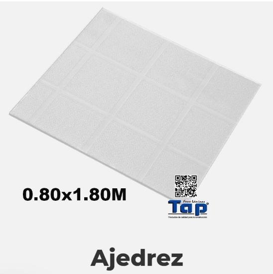 Imagen de P.CANCEL 0.80x1.80 AJEDRES CRISTAL