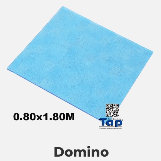 Imagen de P.CANCEL 0.80x1.80 DOMINO AZUL