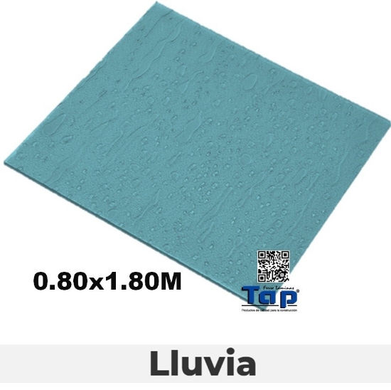 Imagen de P.CANCEL 0.80x1.80 LLUVIA AZUL