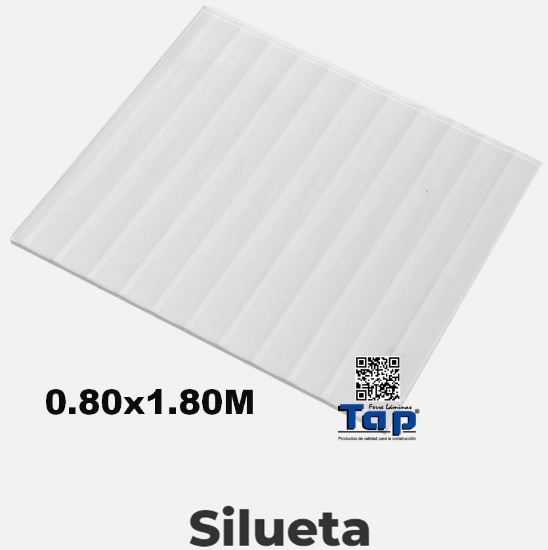 Imagen de P.CANCEL 0.80x1.80 SILUETA CRISTAL