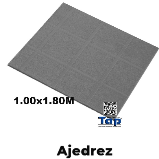 Imagen de P.CANCEL 1.00x1.80m AJEDRES HUMO