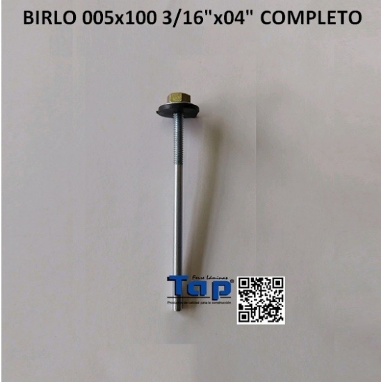 Imagen de BIRLO 005x100 3/16"x04" COMPLETO
