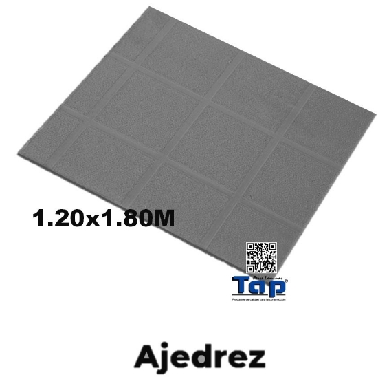 Imagen de P.CANCEL 1.20x1.80m AJEDRES HUMO