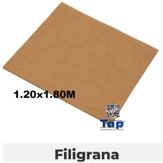 Imagen de P.CANCEL 1.20x1.80m FILIGRANA BRONCE