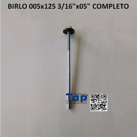 Imagen de BIRLO 005x125 3/16"x05" COMPLETO