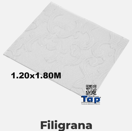 Imagen de P.CANCEL 1.20x1.80m FILIGRANA OPALINO