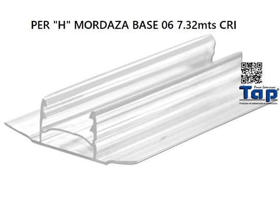 Imagen de PER "H" MORDAZA BASE 06 7.32mts CRI