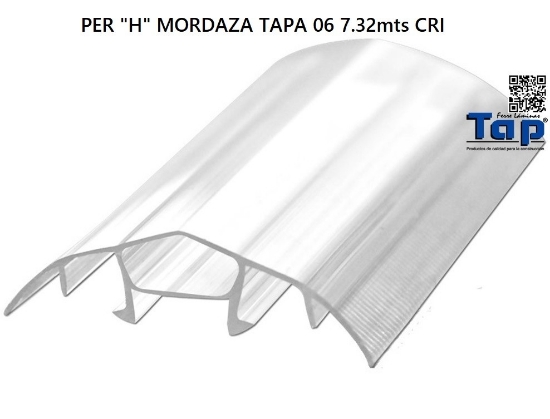 Imagen de PER "H" MORDAZA TAPA 06 7.32mts CRI