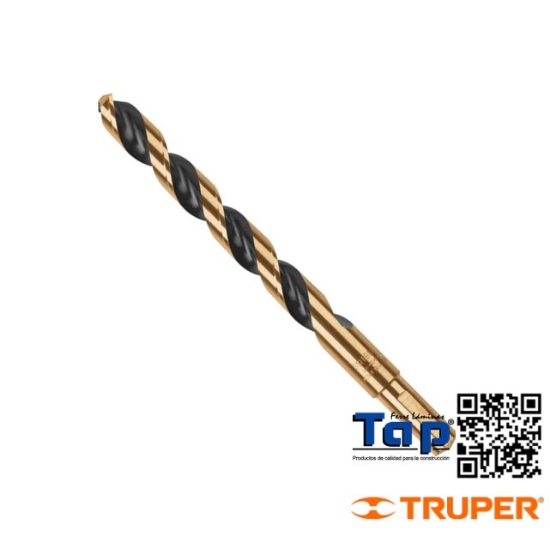 Imagen de BROCA HSS 011 7/16" TRUGOLD P METAL TRUPER EXPERT