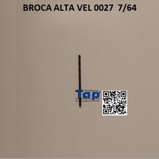 Imagen de BROCA ALTA VEL 0027  7/64