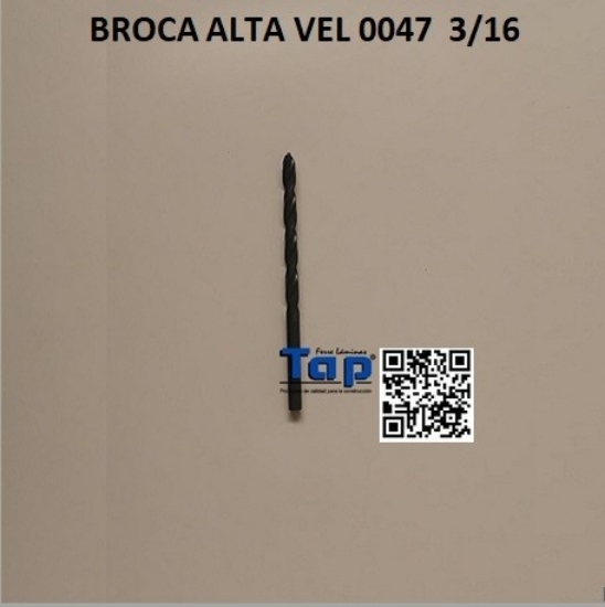 Imagen de BROCA ALTA VEL 0047  3/16