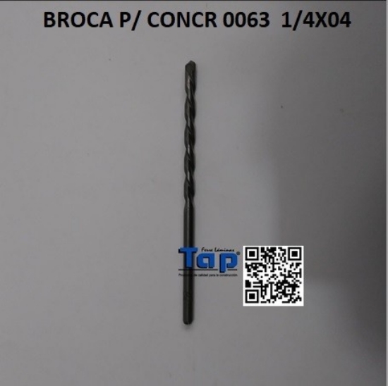 Imagen de BROCA P/ CONCR 0063  1/4X04
