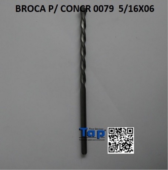 Imagen de BROCA P/ CONCR 0079  5/16X06