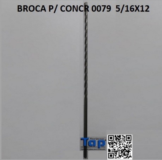 Imagen de BROCA P/ CONCR 0079  5/16X12