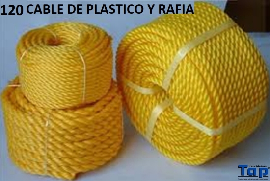 Imagen de CABLE DE PLASTICO Y RAFIA