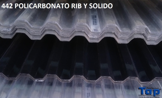 Imagen de POLICARBONATO RIB Y SOLIDO