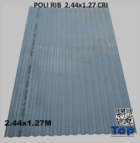 Imagen de POLI RIB  2.44x1.27 CRI