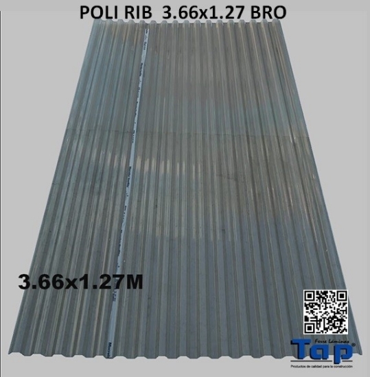 Imagen de POLI RIB  3.66x1.27 BRO